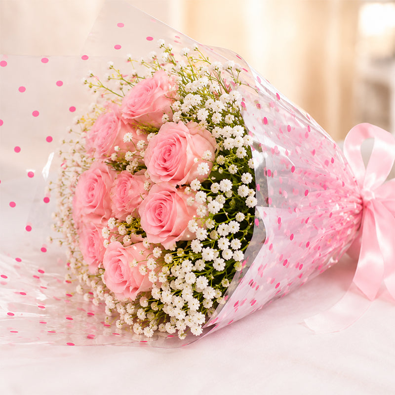 cellophane floral bouquest wrap