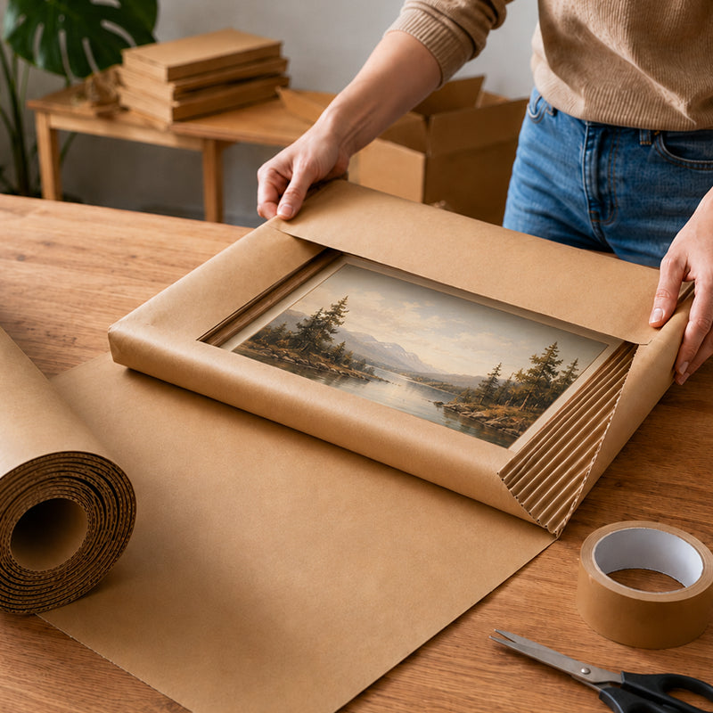 corrugated protective packing paper