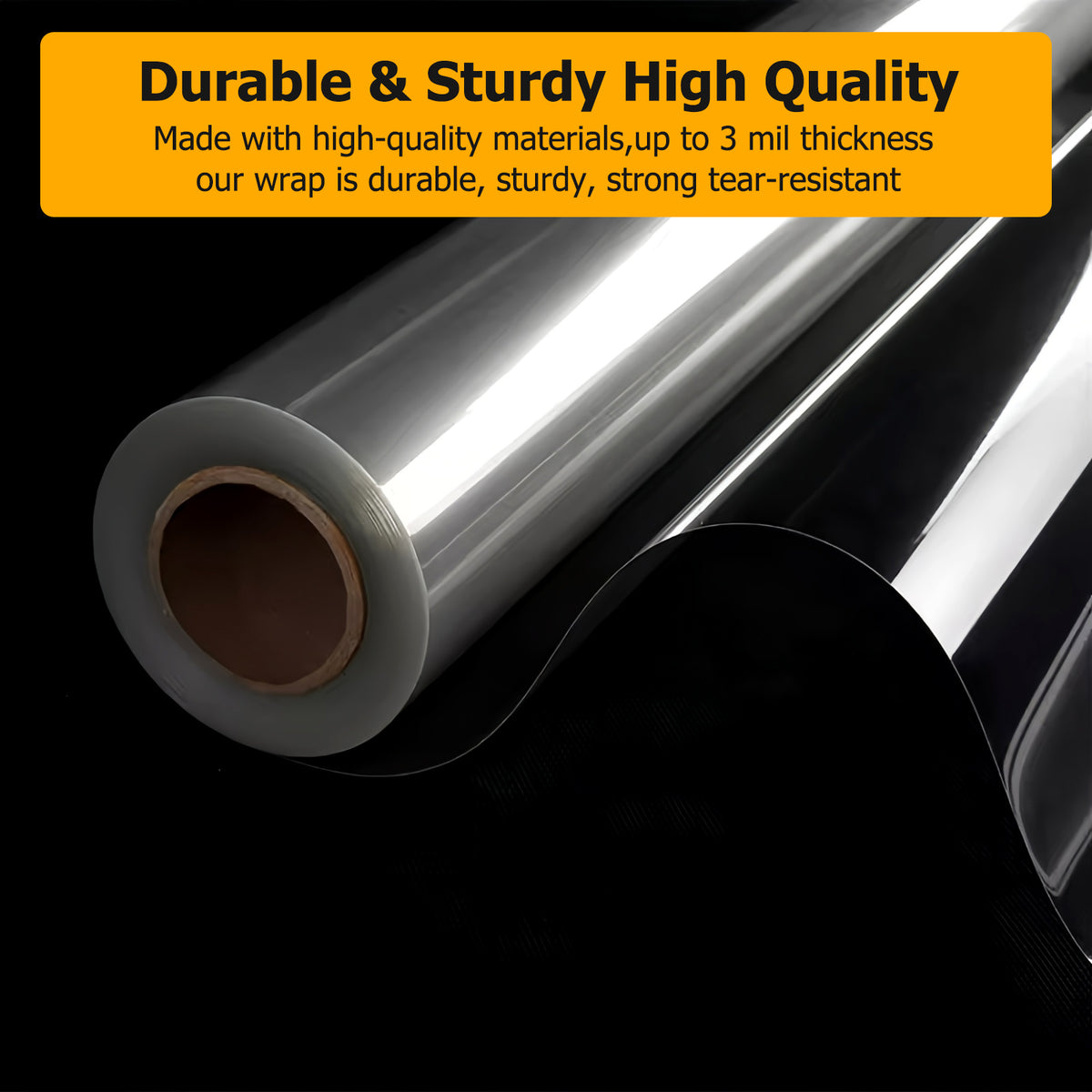 high quality clear cellophane gift wrapping paper roll