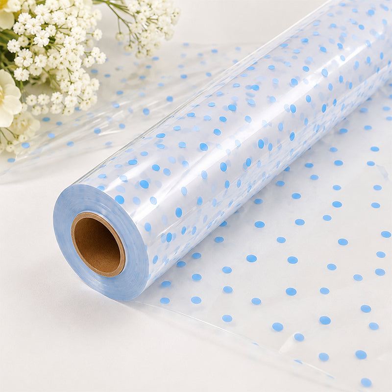 transparent_blue_polka_dot_cellophane_rolls