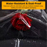 waterproof clear cellophane gift wrapping paper roll